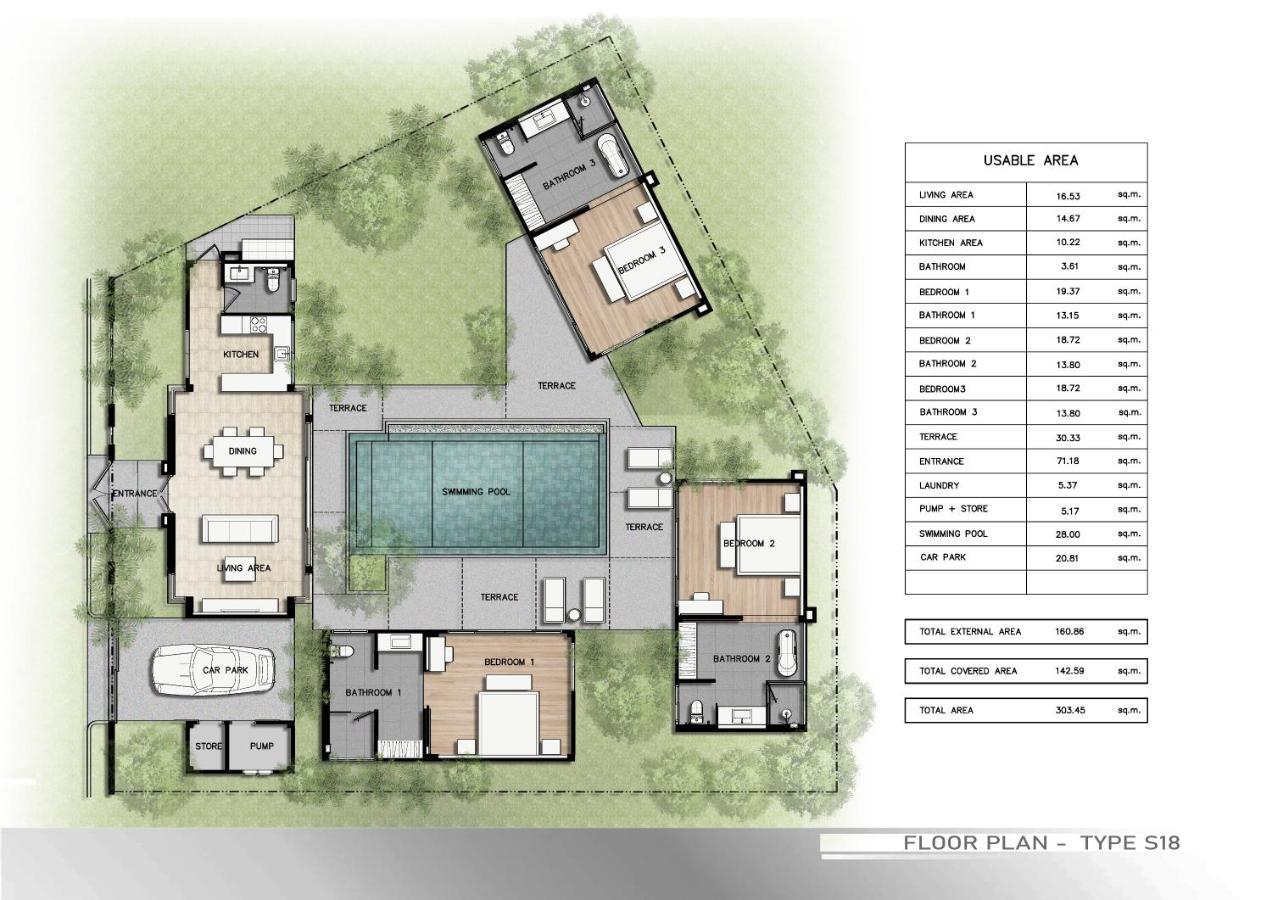 Shambhala Grand - Private Pool By Escape - Choice - Guest Favorite - Location विला